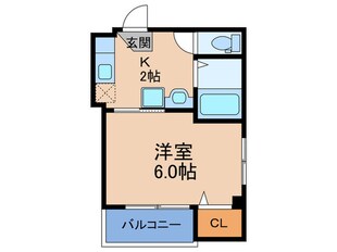 ベルメゾン天満の物件間取画像